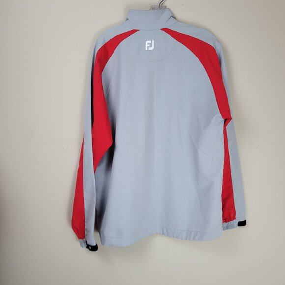 FootJoy Golf Quarter-Zip Pullover Jacket Windbreaker Men's XL - Picture 5 of 12